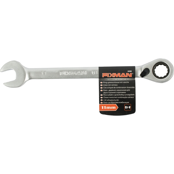 Fixman Reversible Combination Ratcheting Wrench 11mm