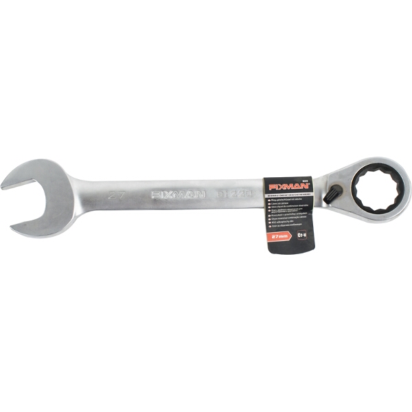 Fixman Reversible Combination Ratcheting Wrench 27mm