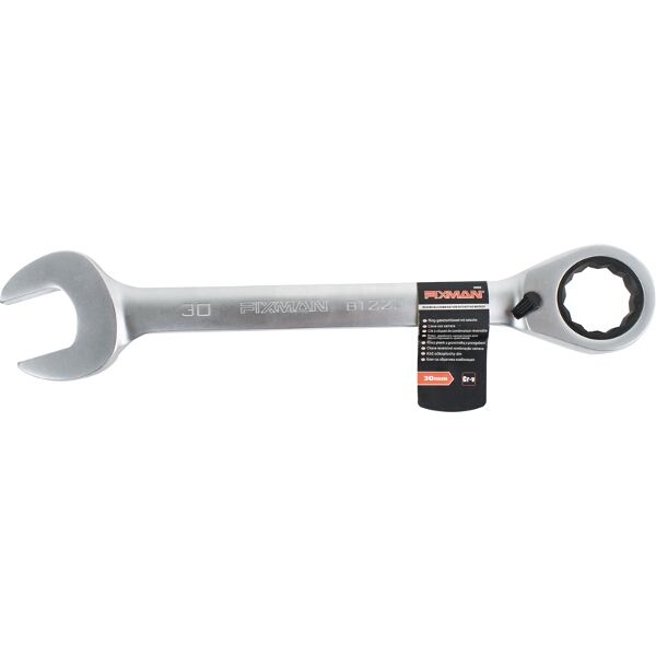 Fixman Reversible Combination Ratcheting Wrench 30mm