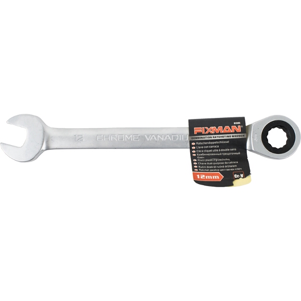 Fixman Combination Ratcheting Wrench 12mm