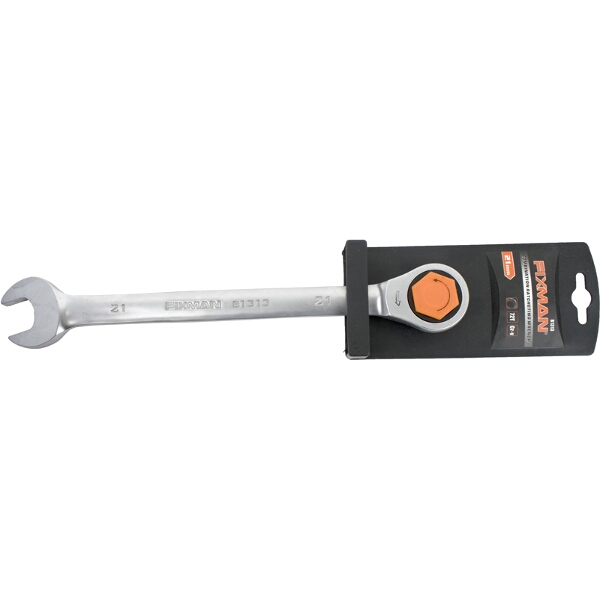Fixman Combination Ratcheting Wrench 21mm