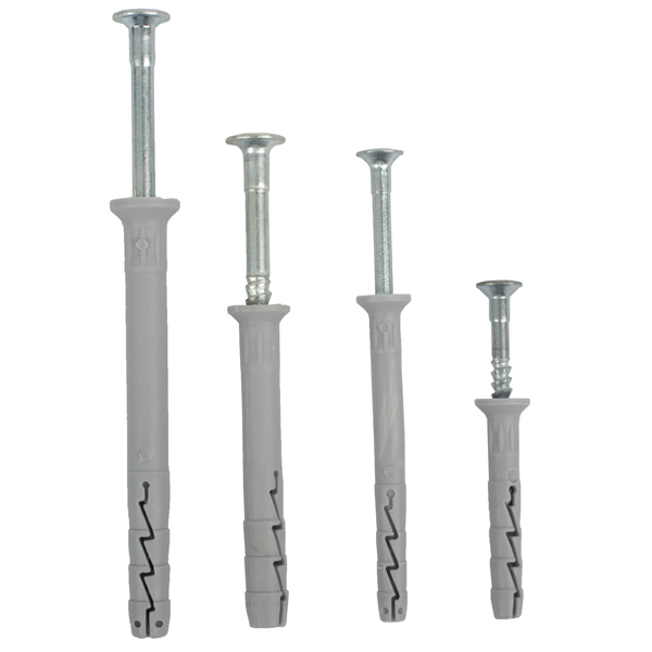 Rawlplug Nyl Hammer-In Fixing 6X40.6X60.8X60.8X80 X12-Bag