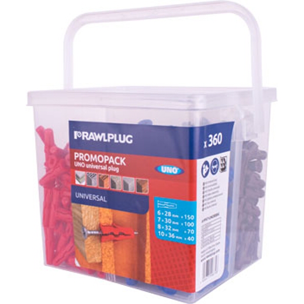 Rawlplug Uno Universal Mega Pack