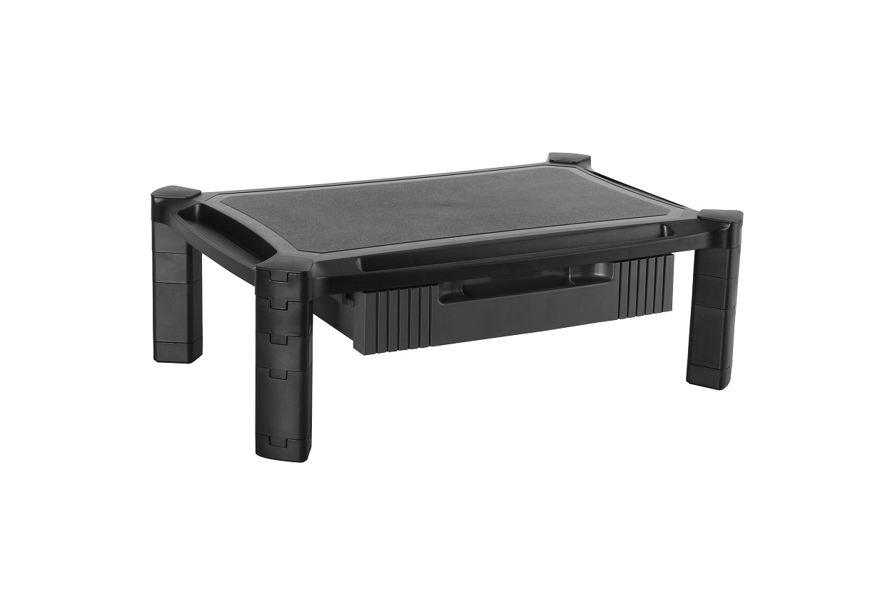 Brateck Height Adj Smart Stand Xl With Drawer 13 – 32″