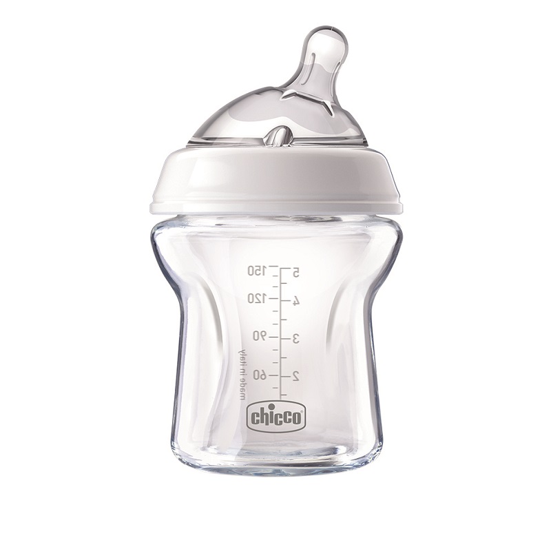 Chicco – Natural Feeling Glass Bottle 0 Month+ – 150ml