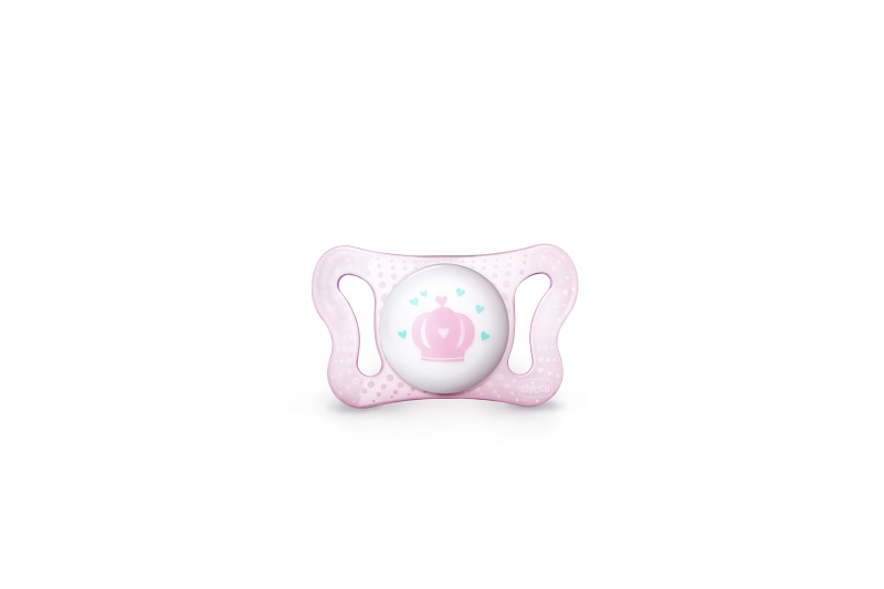 Chicco – Soother Physio Micro Silicone Soother – 0-2 Month – Set Of 2 – Pink