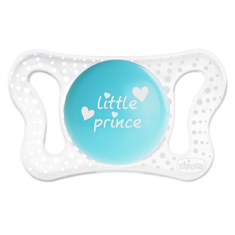 Chicco – Soother Physio Micro Silicone Soother – 0-2 Month – Set Of 2 – Blue