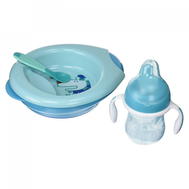 Chicco – Weaning Set – 6 Months – Blue