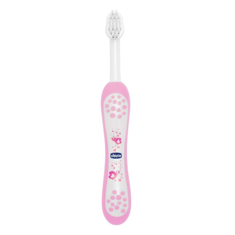 Chicco – Toothbrush 6-36 Months – Pink