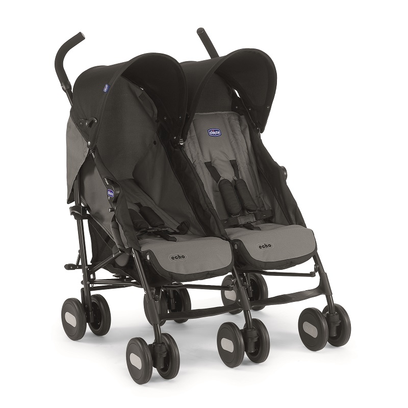 Echo Twin Comp Stroller Coal