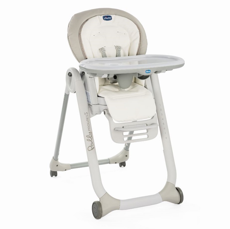 Polly Progres5 High Chair – White