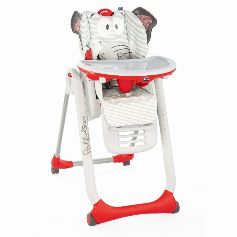 Polly 2 Start High Chair – Red