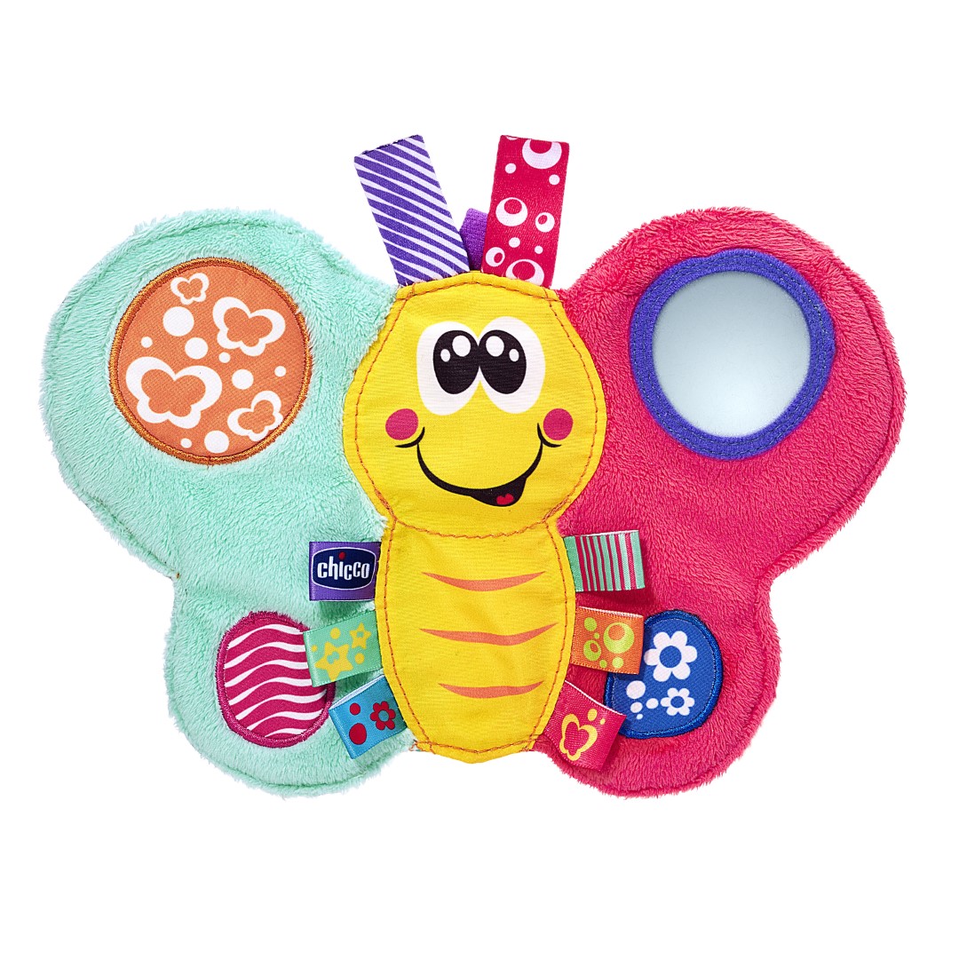 Baby Senses Daisy Cuddly Butterfly – Multi Primary Colours