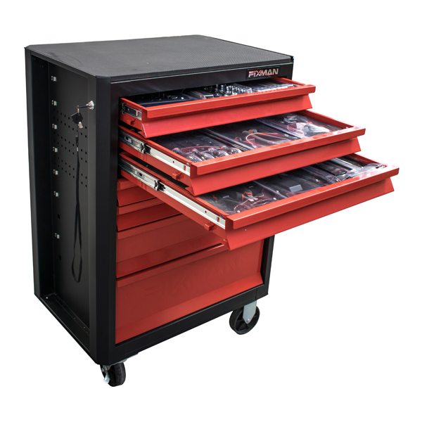 Fixman 7 Drawer Line Roller Cabinet With 82Pc Of Stock
