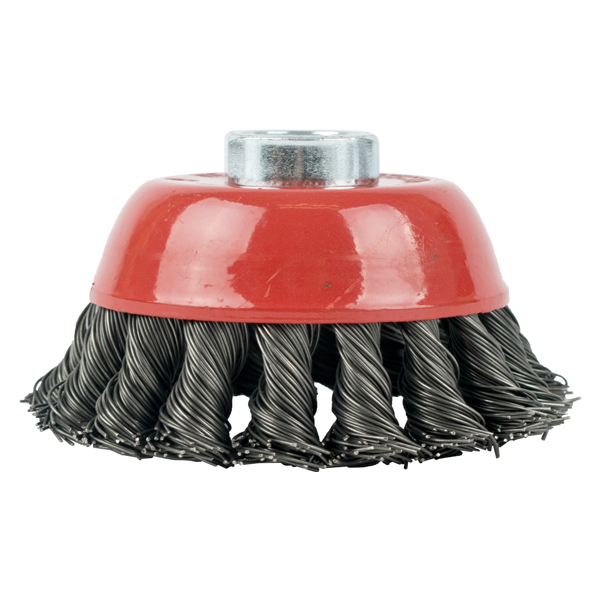 Tork Craft Wire Cup Brush Twisted 100mmxm14 Blister