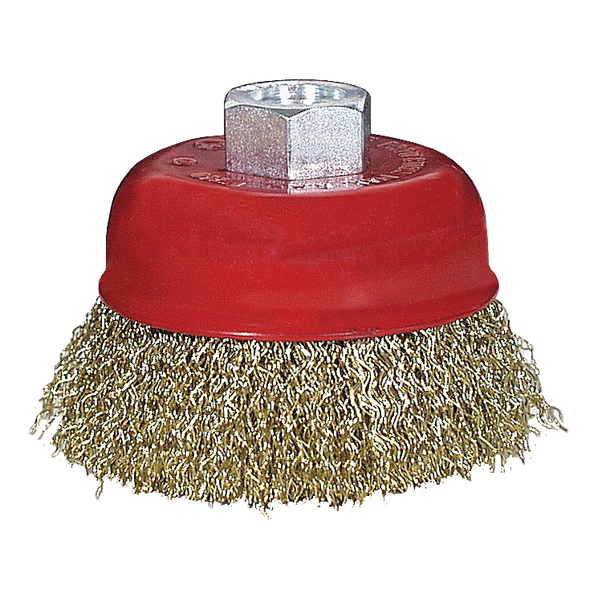 Tork Craft Wire Cup Brush Crimped 75mmxm14 Blister