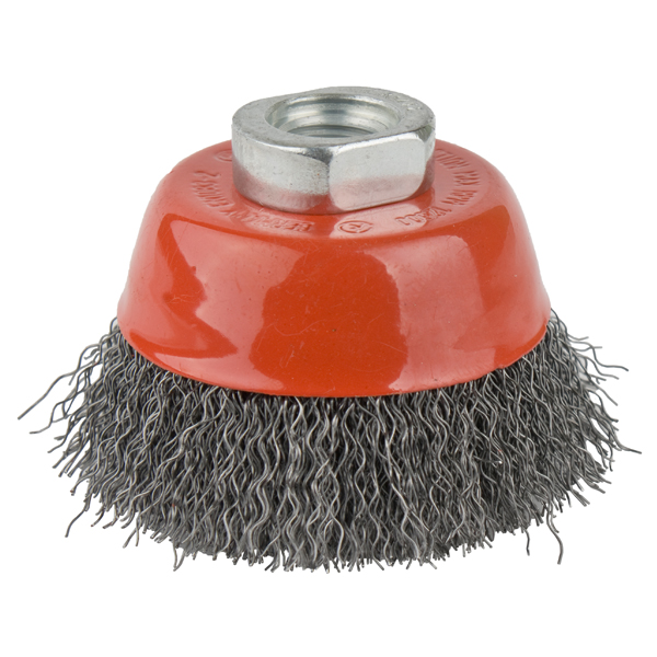 Tork Craft Wire Cup Brush Crimped Plain 60mmxm14 Blister