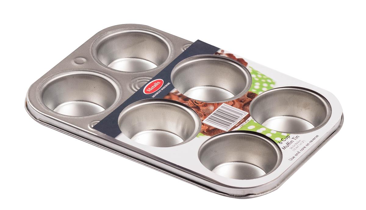 Metalix – 6 Cup Muffin Tin