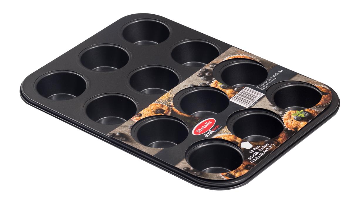 Metalix – 12 Cup Muffin Non-Stick