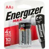 Energizer 1.5v MAX Alkaline AA Battery Card 2 Energizer 1.5v MAX Alkaline AA Battery Card 2