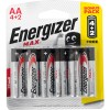 Energizer 1.5v MAX Alkaline AA Battery Card 4+2 Free Energizer 1.5v MAX Alkaline AA Battery Card 4+2 Free