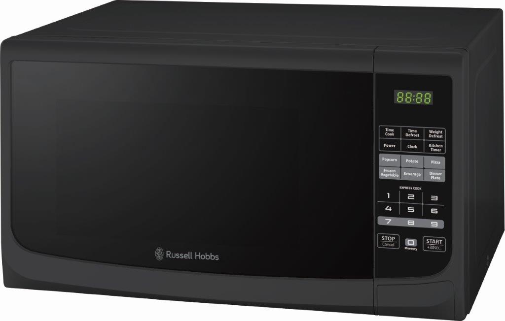 Russell Hobbs Black Electronic Microwave – 28 Litre