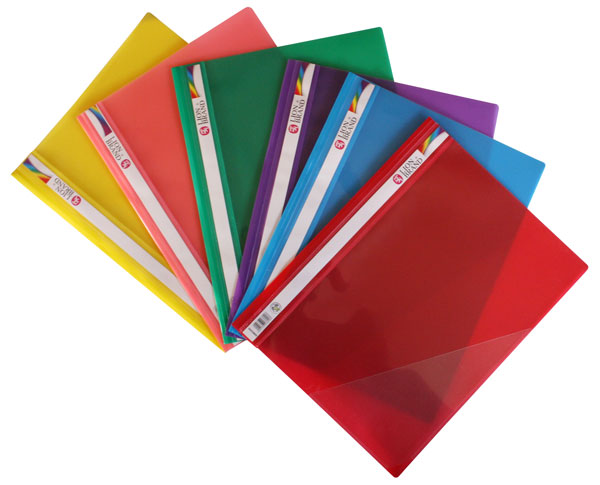 Lion Brand Polyporpolene Report Folders assored Pack of 12