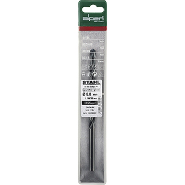 Alpen HSS Super Drill Bit Long 5 X 132mm Pouch