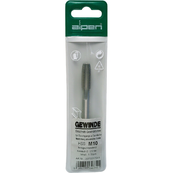 Alpen Tap 5mm HSS In Pouch 0.8mm Pitch