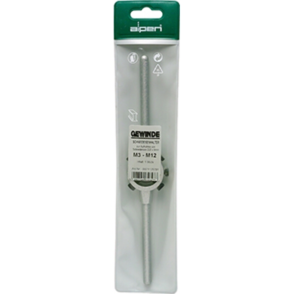 Alpen Die Stock 25X9mm In Pouch HSS