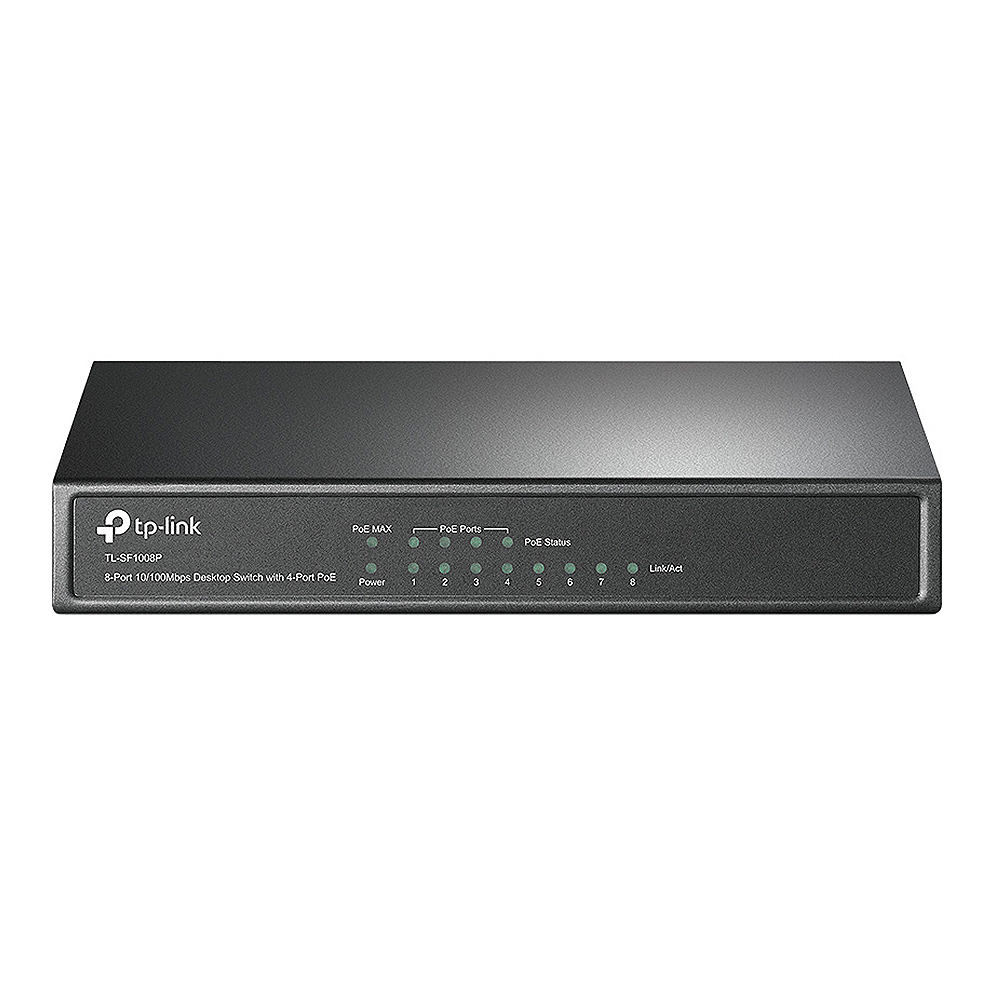 TP-Link 8 Port – 4 Poe Switch Desktop Switch, Ethernet and Network Extender
