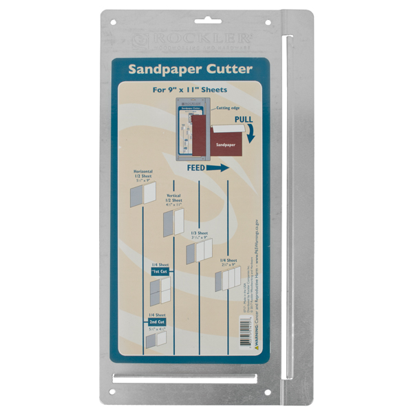 Rockler Sandpaper Cutter