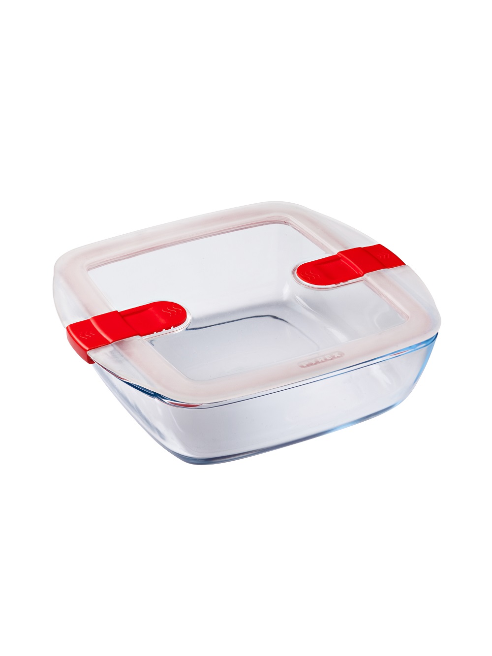 Pyrex Cook & Heat Square Roaster with lid 25x22cm