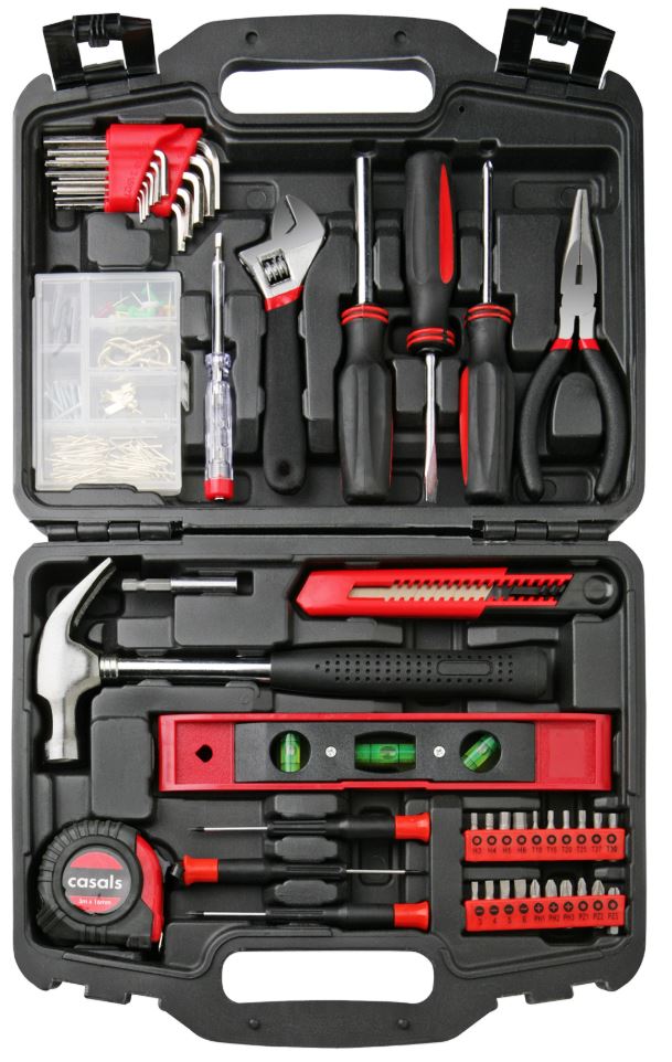 Casals – Hand Tools 145 Piece Set Steel Red “HH145”
