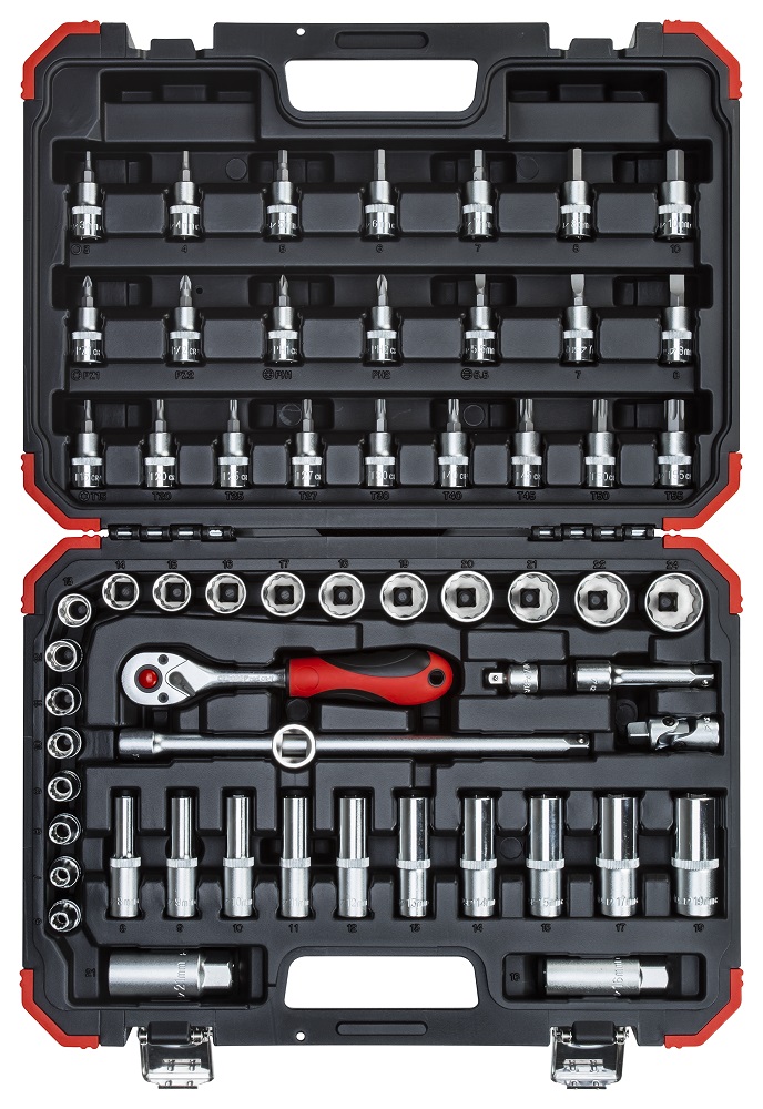 Gedore Red 3/8 Inch Socket Set – 59 Piece