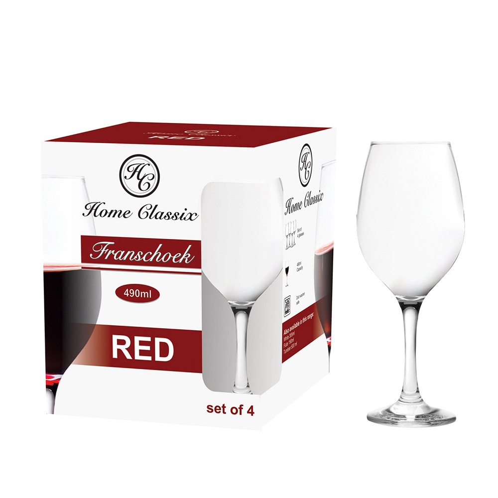 Home Classix Franschoek Red Wine 490ml – 4 Pack