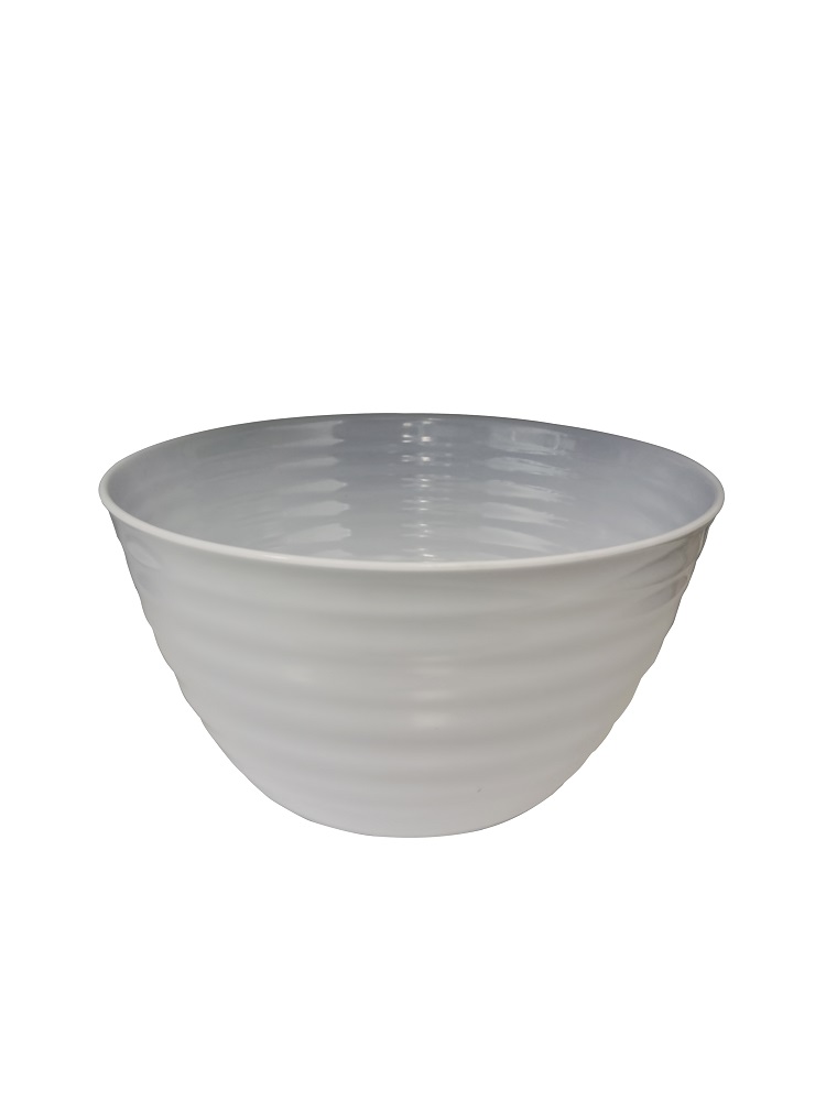 Home Classix Melamine Salad Bowl 27×14.5cm White