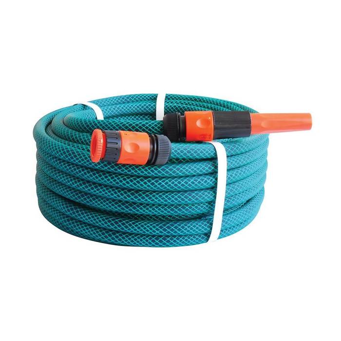 MTS 20m Garden Hose Pipe Set with Fittings (20mm 3/4″)