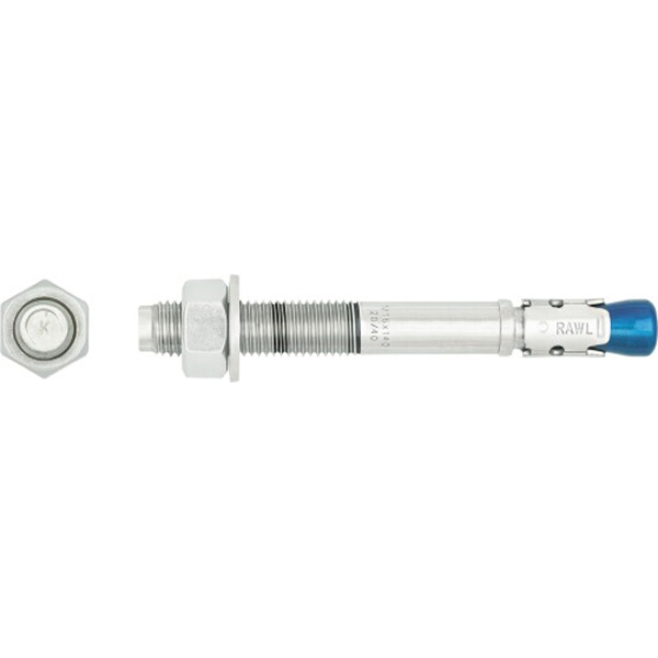 Rawlplug Stainless Steel Throughbolt M12X150/55 Box of 50