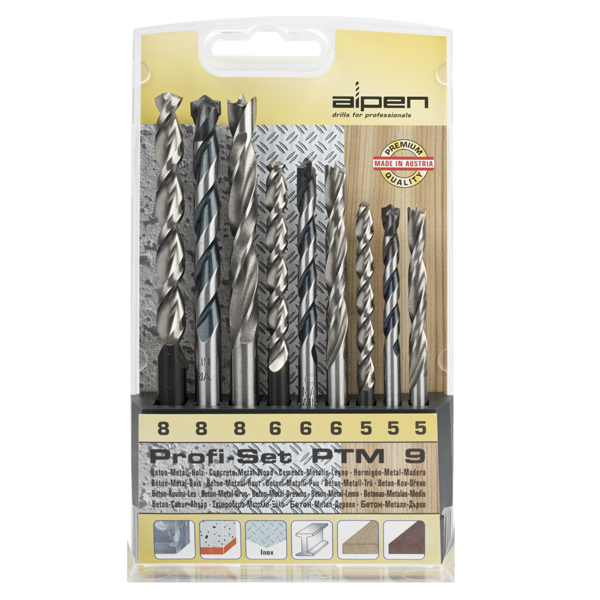 Alpen Force X 12.0 X 310/250  SDS-Plus Drill Bit X4 Cutting Edges