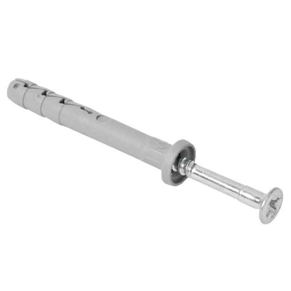 Rawlplug NYL Hammer-In Fixing 8x60mm+ Cyl Head x2000 Per Box