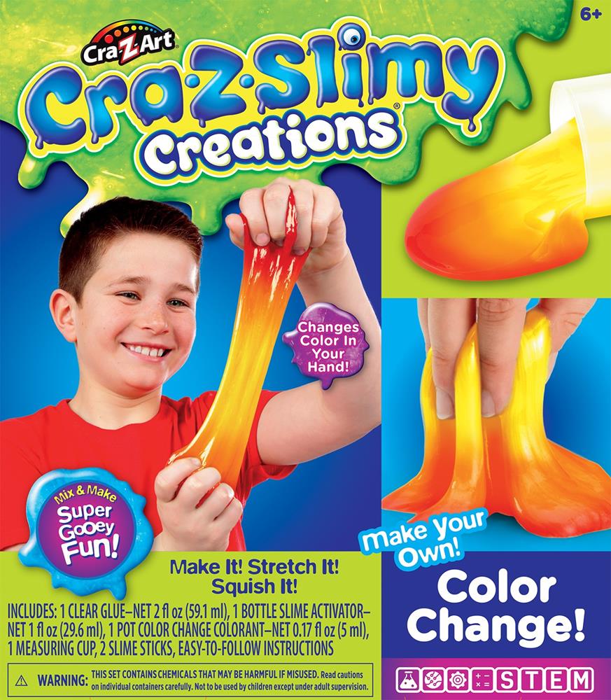 Cra-Z-Slimy Creations Color Change
