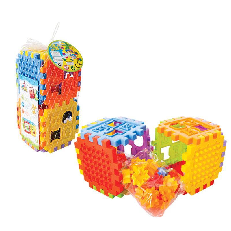 Bulk Pack x 2 Educational Blocks Letter Sorter Plastic