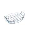 Pyrex Irresistible Oval roaster with rack 40×28 cm 4,2L Pyrex Irresistible Oval roaster with rack 40×28 cm 4,2L