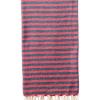 Turkish Bath / Beach Towel (100% Cotton) – SUD Range (100x180cm) – Navy and Red Turkish Bath / Beach Towel (100% Cotton) – SUD Range (100x180cm) – Navy and Red