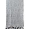 Turkish Bath / Beach Towel (100% Cotton) – Stonewashed Range (85x160cm) – Light Grey Turkish Bath / Beach Towel (100% Cotton) – Stonewashed Range (85x160cm) – Light Grey