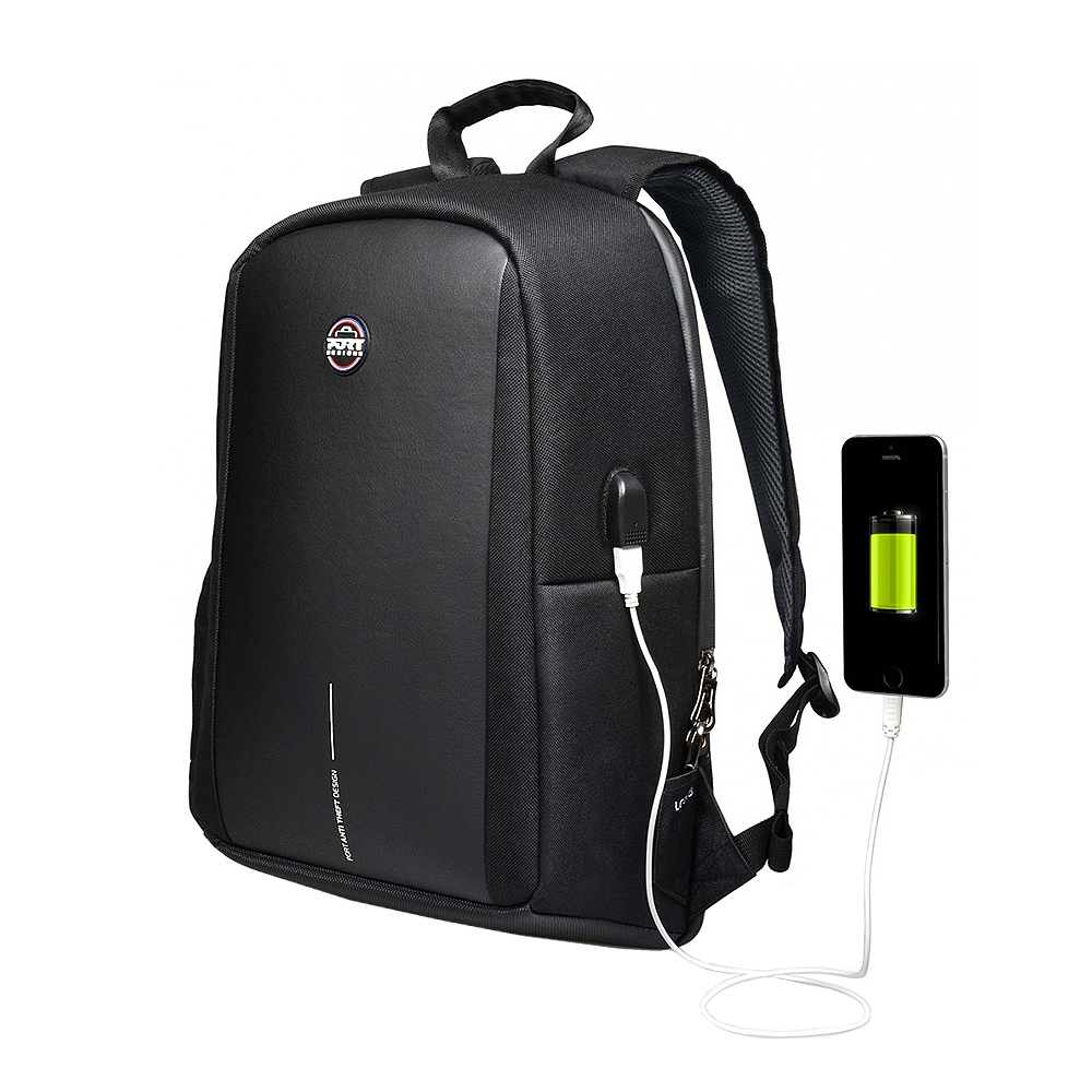 Port Chicago Evo Anti-theft Backpack 13/15.6″ – Black