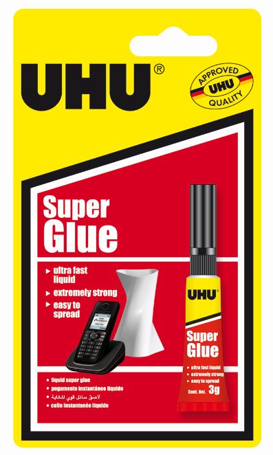 UHU SUPER GLUE LIQUID 3G