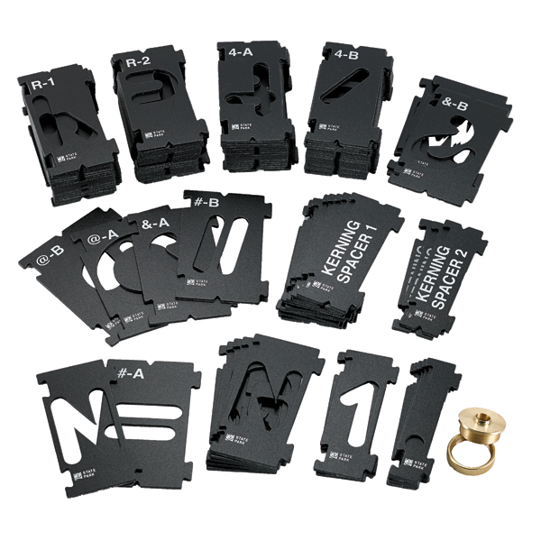 Rockler Sign Making 2.25 State Park Font