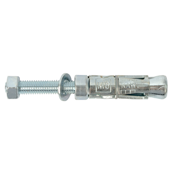 Rawlplug Projecting Bolt M8X90X25mm X5 -Bag